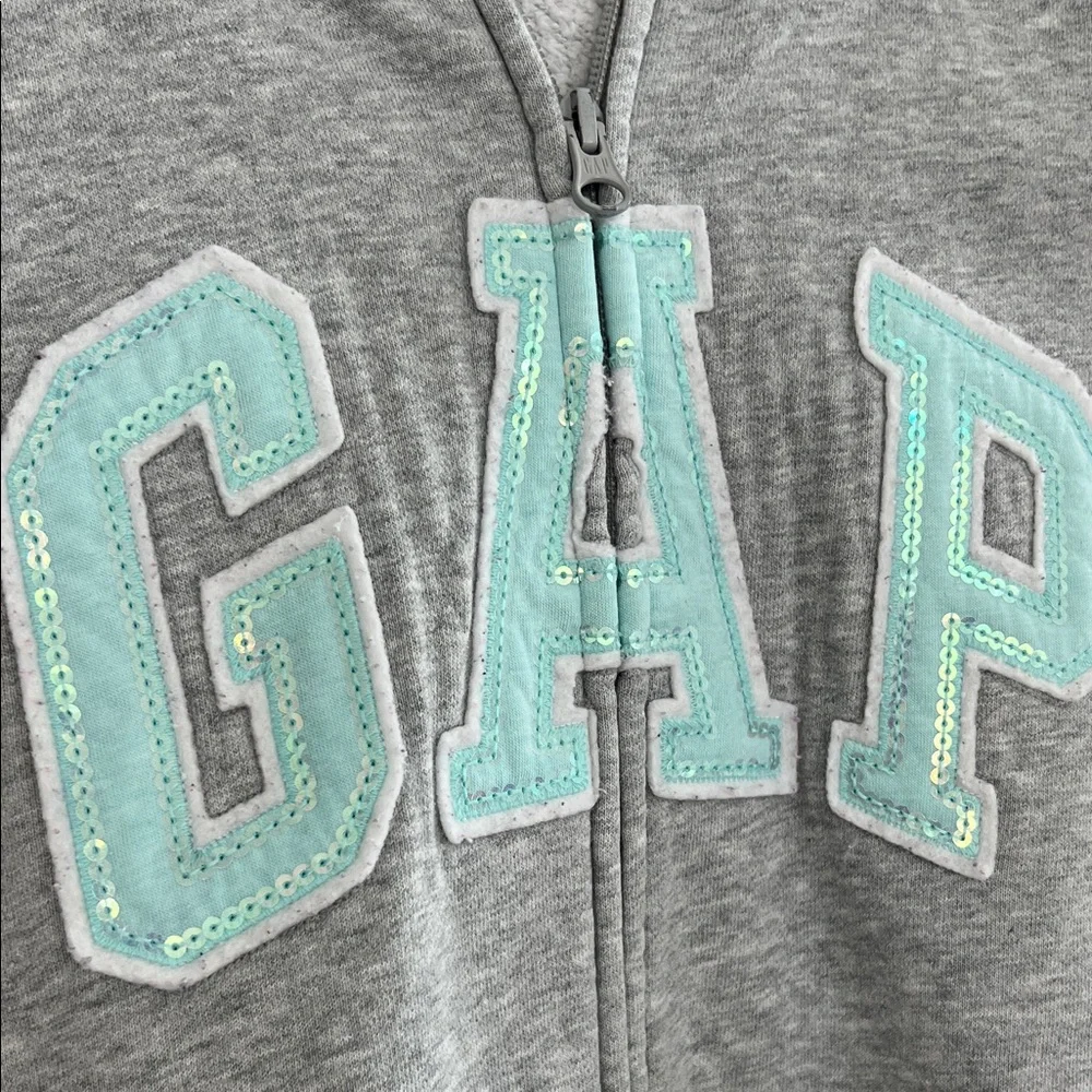 GAP Kids Fuchsia Pink and Heather Gray Hoodies